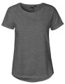 Dames T-shirt Neutral Roll Up O80012 Dark Heather